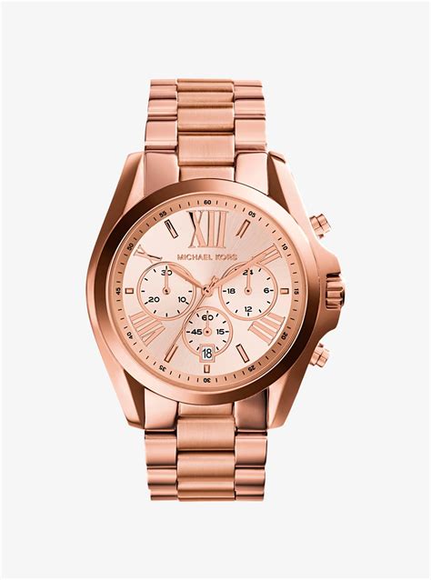 michael kors oversized bradshaw watch